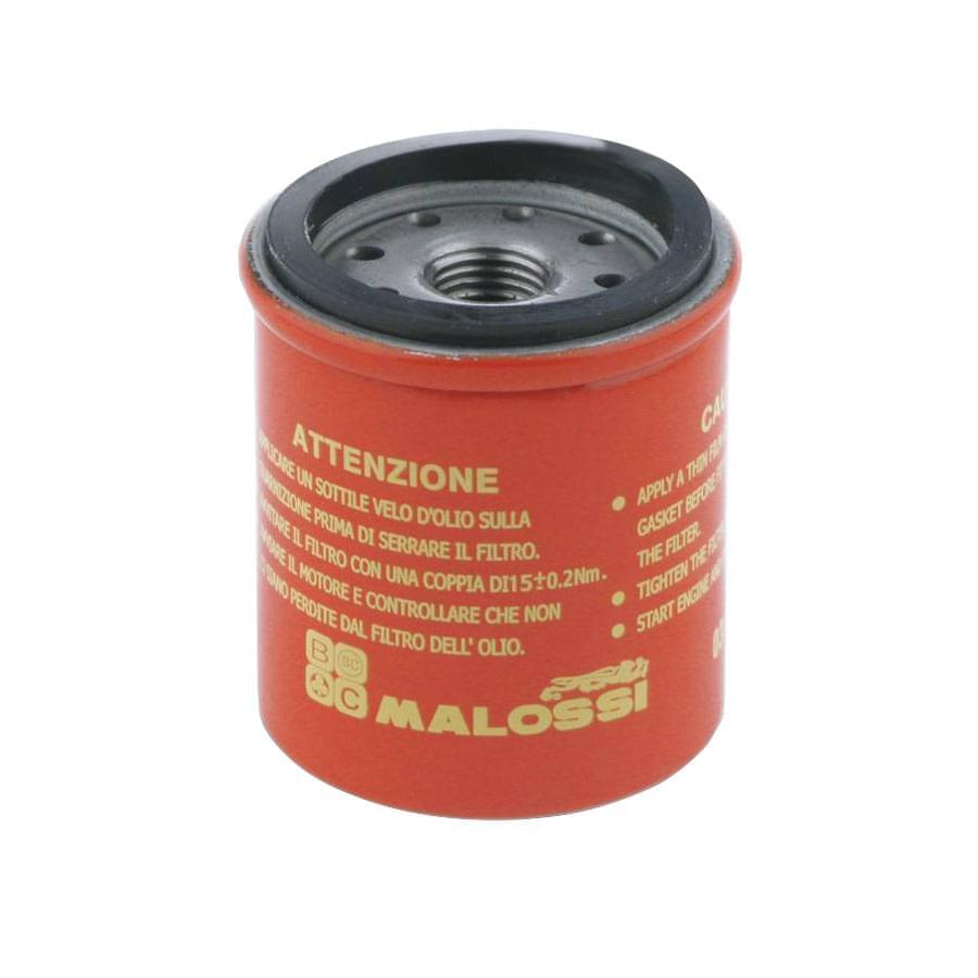 Filtro de aceite Malossi Red-Chilli Motor Piaggio 125/200/250/300cc