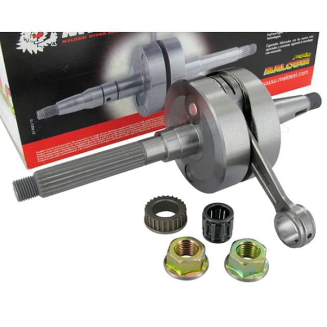 Cigüeñal Malossi MHR TEAM RHQ sp.Ø 12 - 13 , biela de 85mm, Piaggio