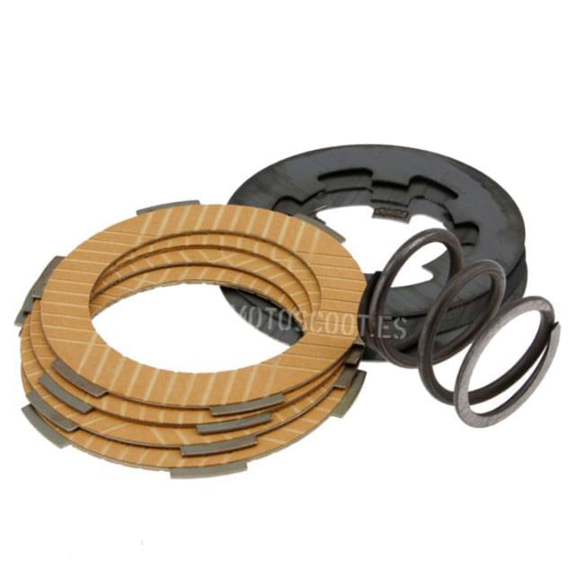 Discos de embrague Vespa Primavera/PK/XL Polini con muelle