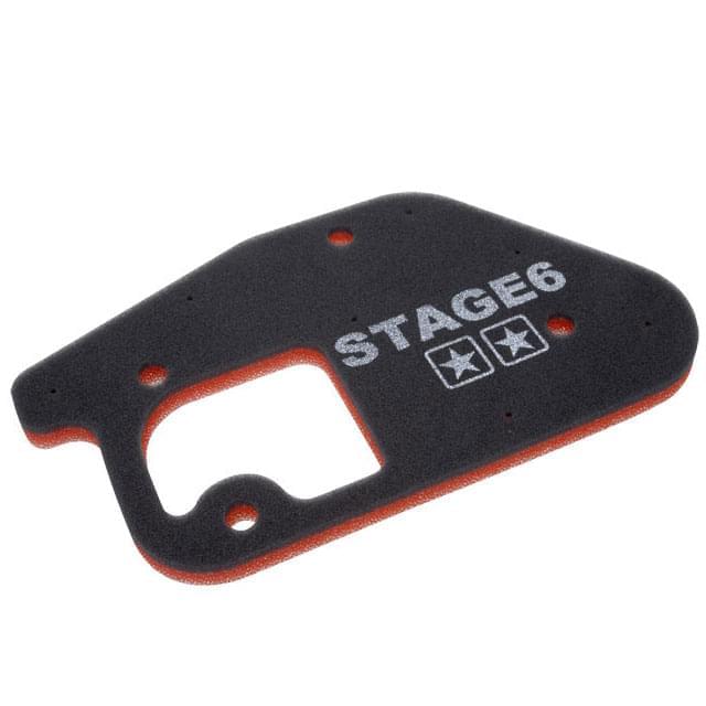 Filtro de aire Stage6 Doublelayer para caja de serie Minarelli vertical (BW's/ Booster)