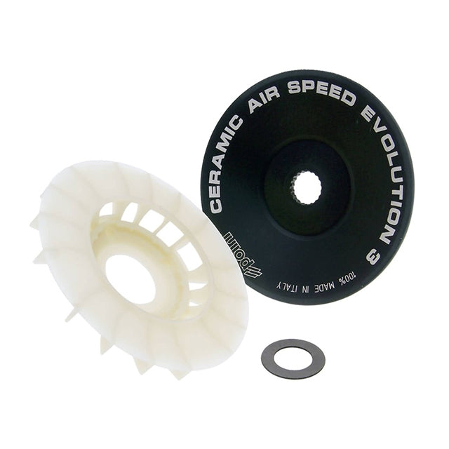 Polea variador Polini Evolution 3, aluminio y cerámica, Piaggio