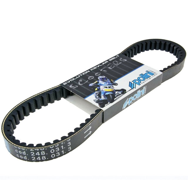 Correa Polini "Speed-Belt-Evolution", motor Piaggio corto nuevo (Zip II Cat/Zip SP II/Vespa ET2 2000)