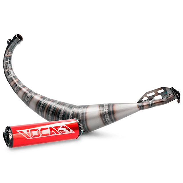 Escape Minarelli AM6 Rookie 50/70cc VOCA (CE) silenciador rojo