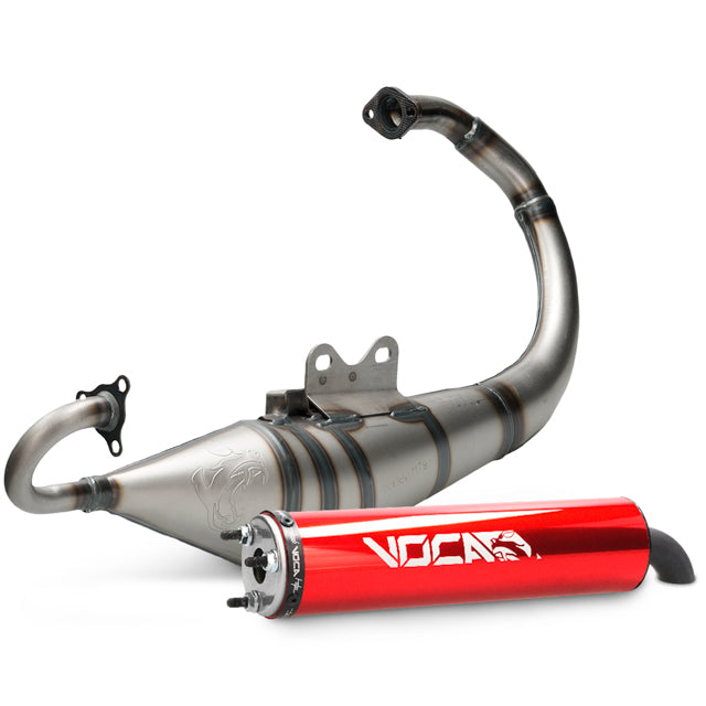 Escape Minarelli vertical Sabotage 50/70 VOCA (CE) silenciador rojo