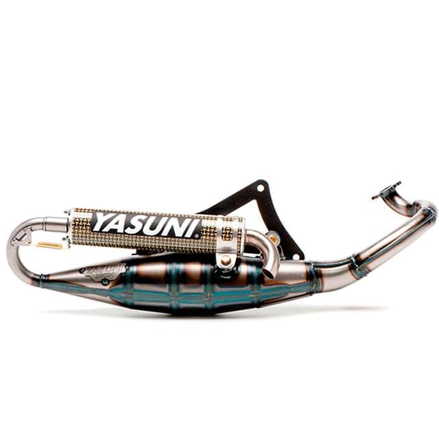 Escape Morini silenciador Kevlar homologado CE Yasuni Scooter R