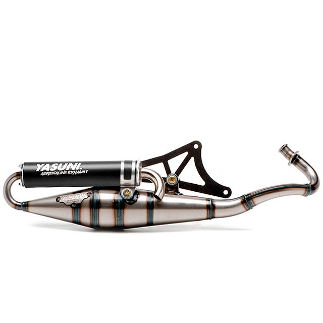 Escape Piaggio silenciador aluminio negro homologado CE Yasuni Scooter Z