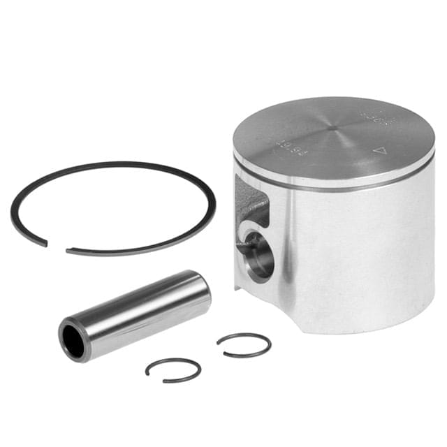 Pistón (kit) AIRSAL "Alu-Racing 80cc" (d.50mm), pistón Mahle, motor DERBI D50B0 (a partir del 2006/Piaggio)