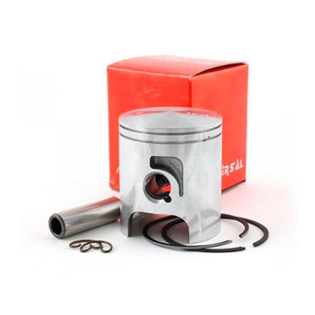Pistón (kit) AIRSAL "Alu-Racing 70cc" (d.48mm), pistón Mahle, Minarelli AM6