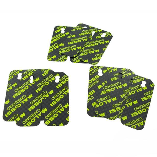 Láminas de carbono (6 Un.) Malossi, 0,3/0,35/0,4mm VL11