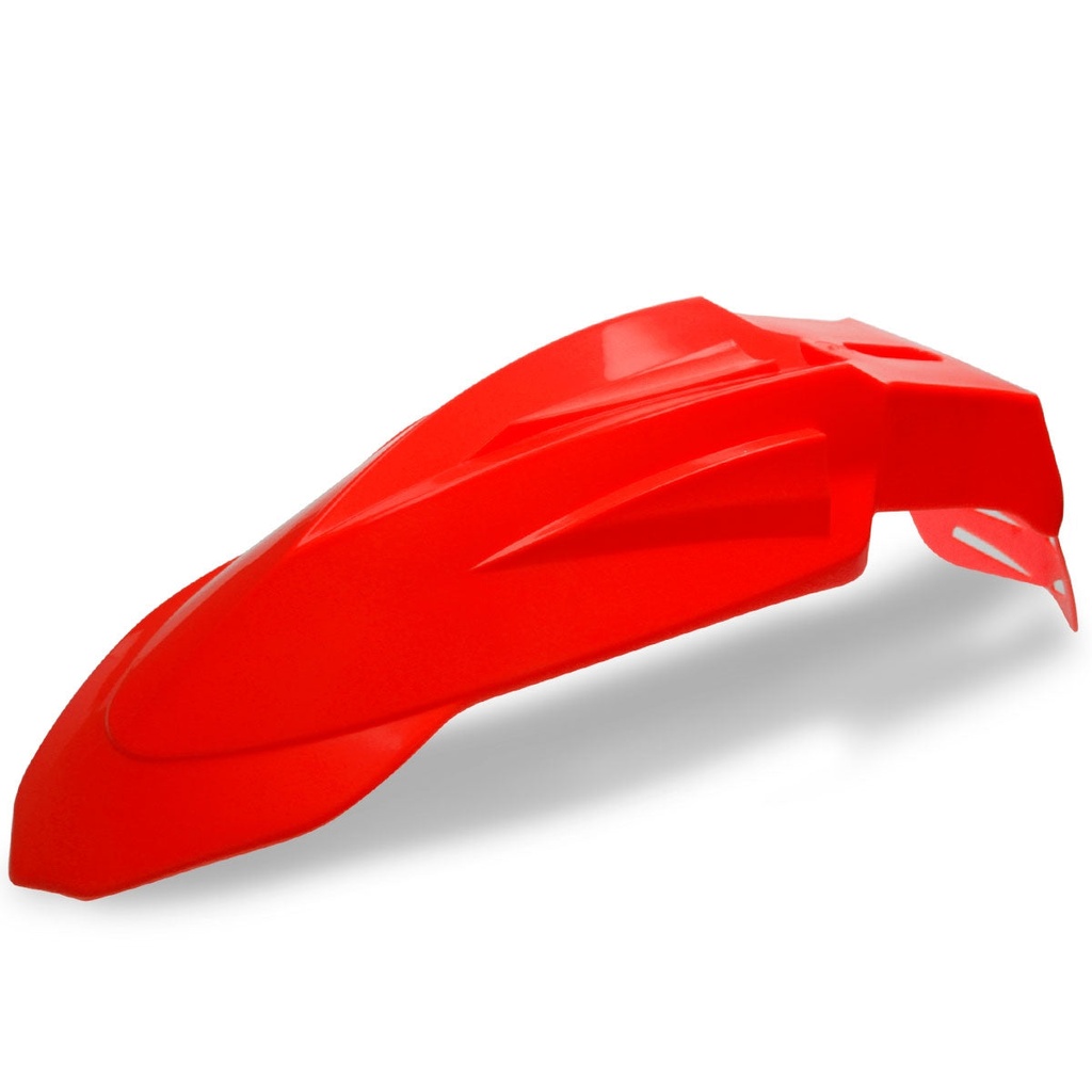 Guardabarros delantero HP "Supermotard" (ciclomotor de marchas 50c.c.) - rojo