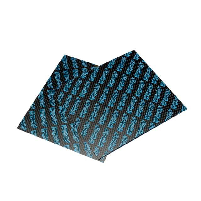 Lámina de Carbono (Folio), Polini, 110x110mm, de 0.33, gris