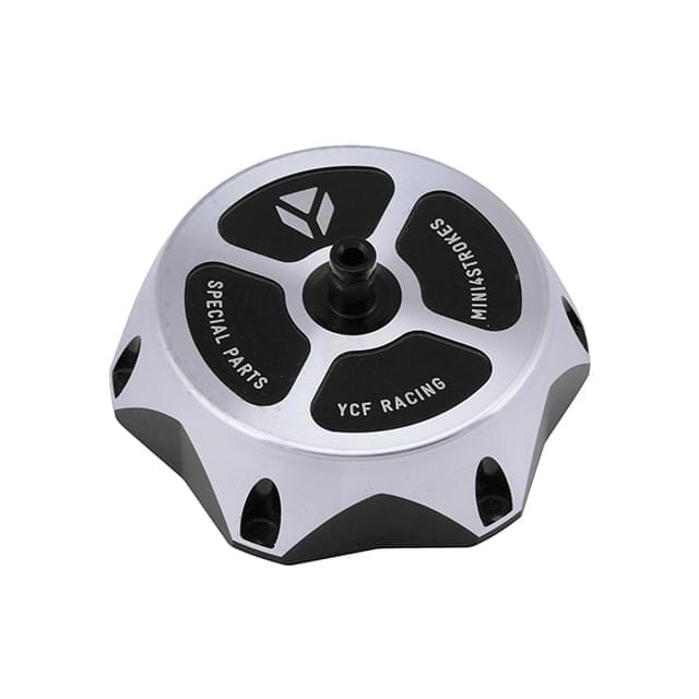 Tapon depósito CNC Pitbike, negro