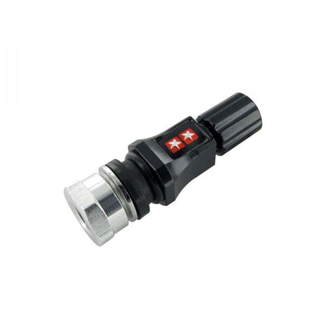 Válvula Stage6 CNC, recto, negro