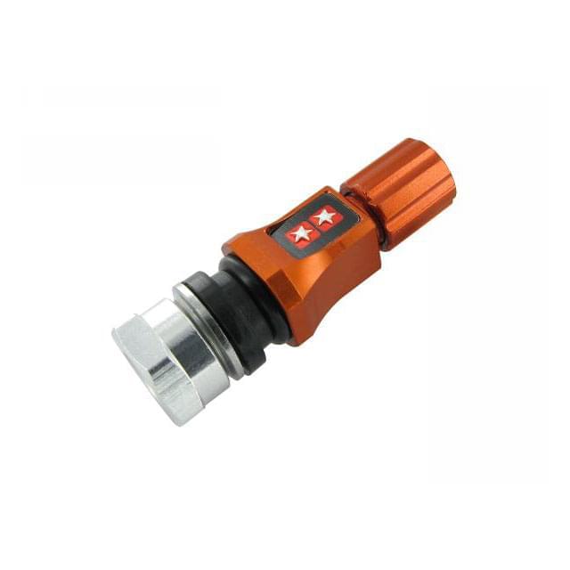 Válvula Stage6 CNC, recto, naranja