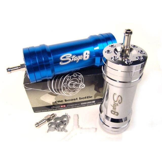 Boost Bottle Stage6, azul cromado, incluye Kit para montaje