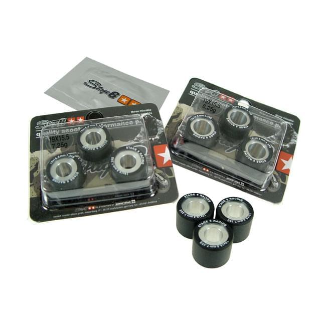 Rodillos de precisión Stage6 (Set de 3 Un.) 19x15,5 - 8.50gr