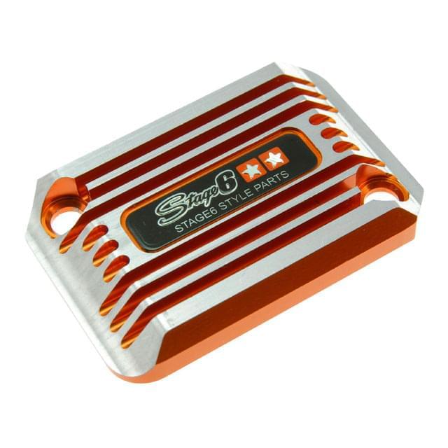 Tapa bomba de freno SSP CNC MBK Nitro / Yamaha Aerox / Benelli - Naranja