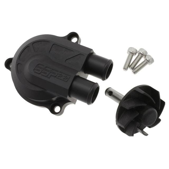 Bomba de agua +40% SSP CNC Racing Type Minarelli - Negro mate