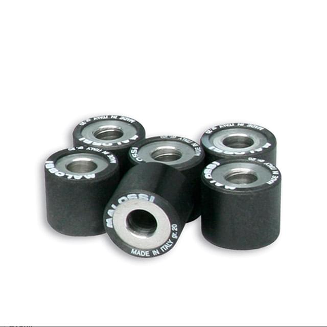 Rodillos (6 un.) Malossi HTRoll 25x22,2 - 24gr (Kymco Xciting 500)