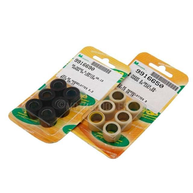 Rodillos variador (set) TopPerformances, para variador orginal, 20x15, 14,4 gr