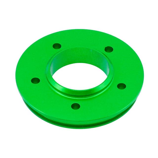 Style disc para silenciador VOCA EVO, aluminio CNC, color verde