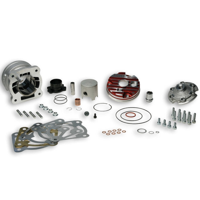 Cilindro Malossi Testa Rossa 94cc, carter Piaggio C-ONE