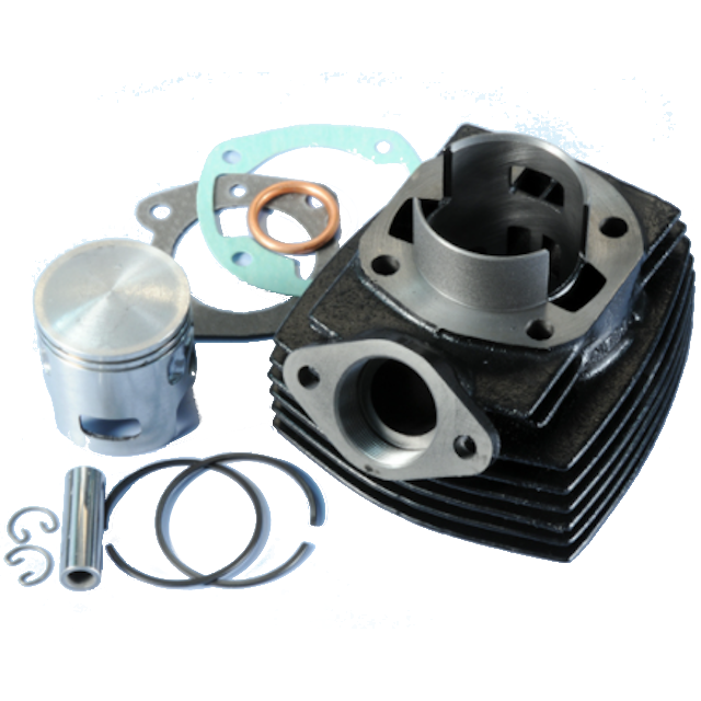 Cilindro POLINI, Racing 70cc, hierro, Peugeot 103 AC