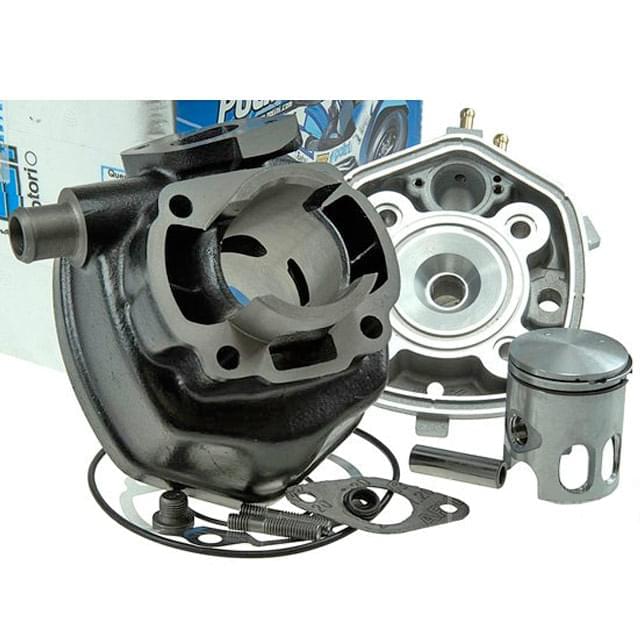 Cilindro POLINI 50cc hierro, Minarelli horiz. H2O