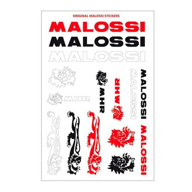 Kit de pegatinas Malossi 11,5x16,8cm