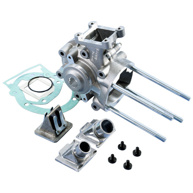 Carter motor POLINI,, con caja de laminas, Peugeot 103 - 104 - 105 – GL10