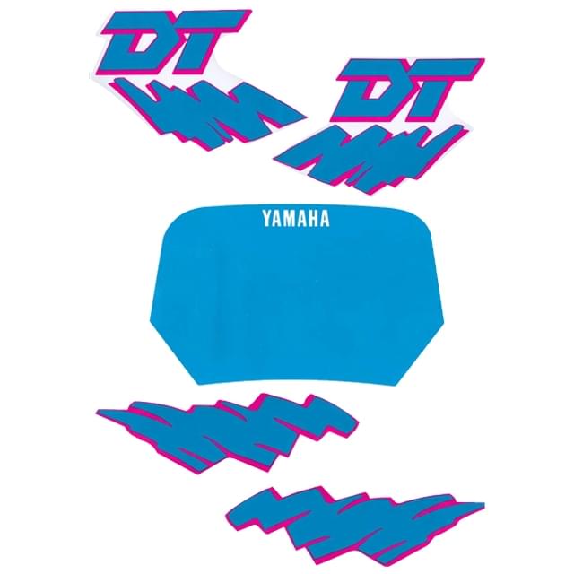 Kit pegatinas Yamaha DT 50 Antigua Azul