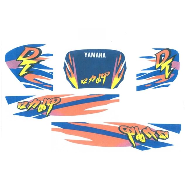 Kit pegatinas Yamaha DT 50 LC 98- Azul