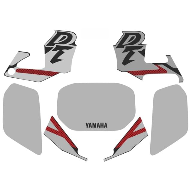 Kit pegatinas Yamaha DT 125 R gris