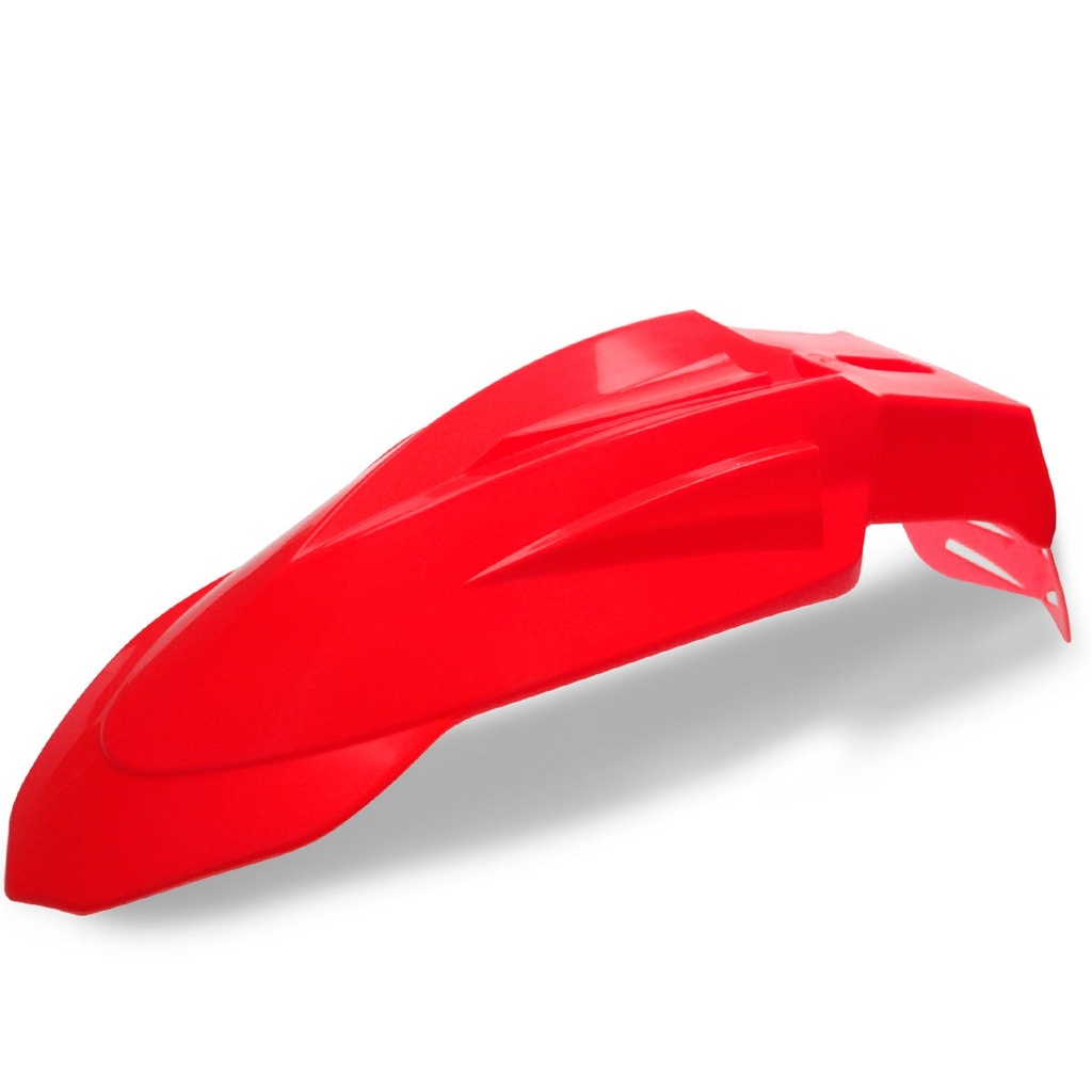 Guardabarros delantero HP "Supermotard" (ciclomotor de marchas 50c.c.) - Rojo Honda