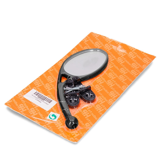Retrovisor universal offroad Derecho con abrazadera para manillar HP Negro