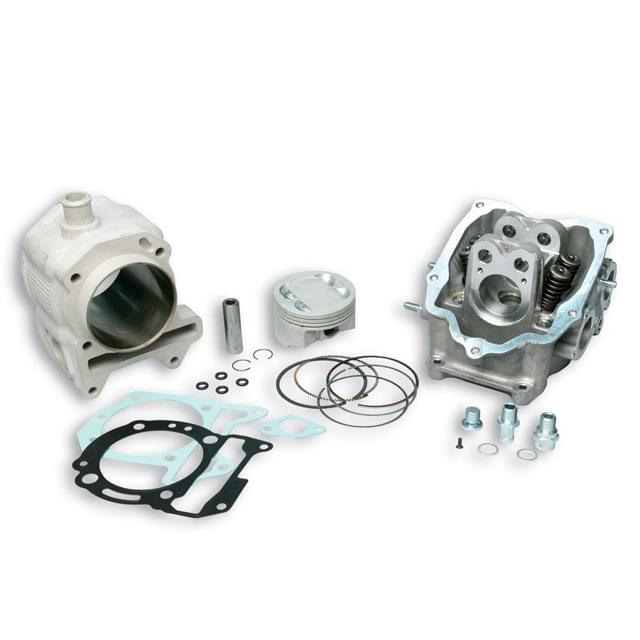 Kit cilindro y culata Piaggio/Aprilia 250cc LC 4T Malossi