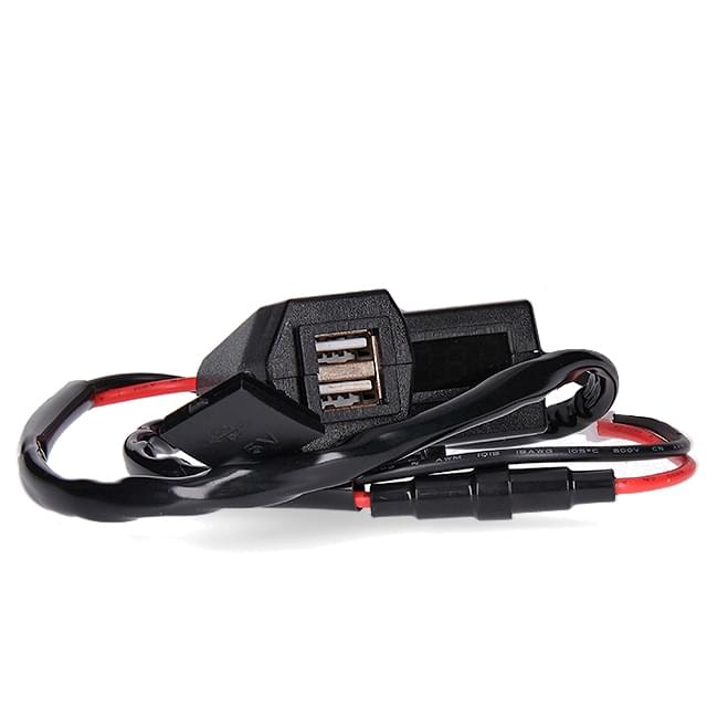 Cargador USB 2 conexiones con indicación LED AllPro