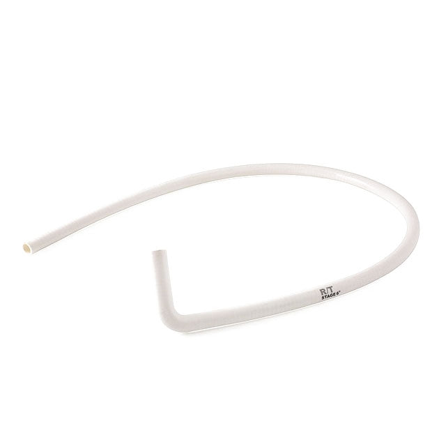 Tubo silicona radiador/refrigerante 1 metro con codo 90 grados Stage6 - blanco