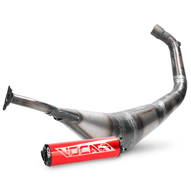 Escape Rieju MRT 50 VOCA Warrior 50/70cc silenciador rojo