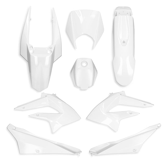 Carenados Derbi Senda DRD Racing/X-treme 11-17 8 piezas inyeción AllPro blanco