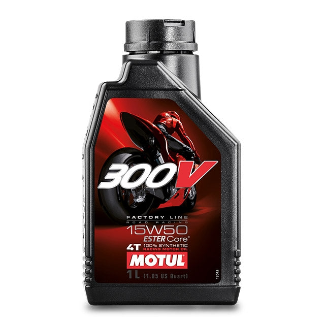 Aceite motor 4T 15W50 1L Motul 300V Factory Line Road