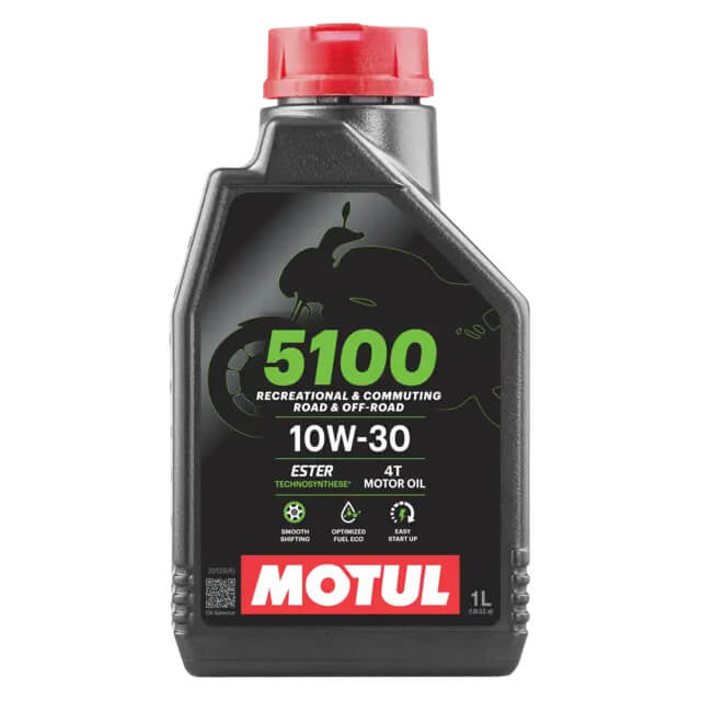 Aceite motor 4T 10W30 1L Motul 5100