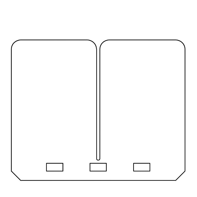Laminas de carbono para cajas VForce3 CR 125/250 / RM 125 / KX 125 / YZ 125