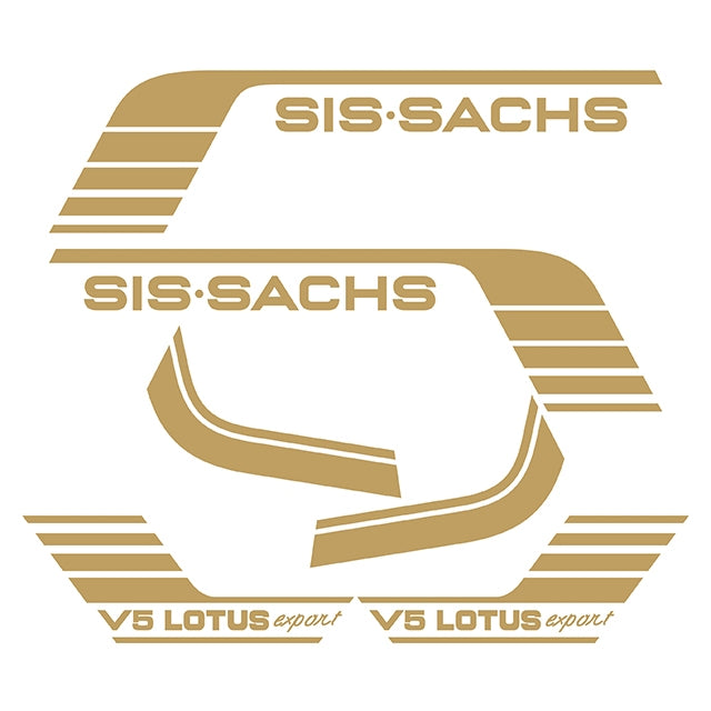 Kit pegatinas V5 LOTUS SPORT Oro