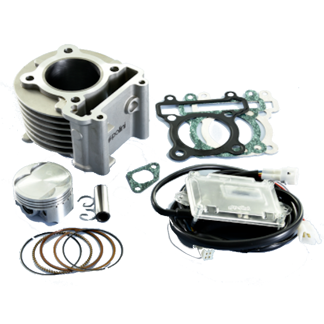 Kit Cilindro y Centralita Polini ø59 Yamaha BW's 125, CyGnus 125 4T inyección