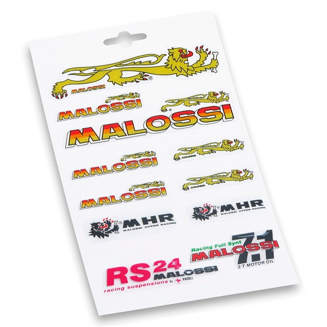Kit de pegatinas Malossi 13,3x23,3 cm