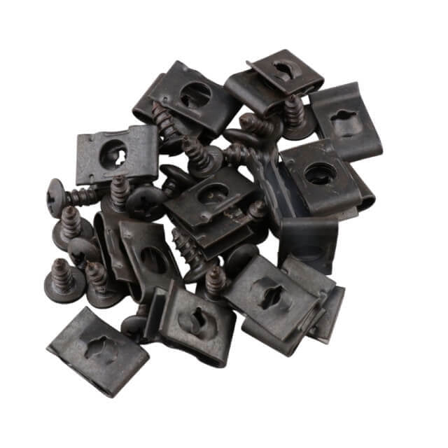 Tornillos y grapas para Carenados M4x10 - 20 Unidades Allpro