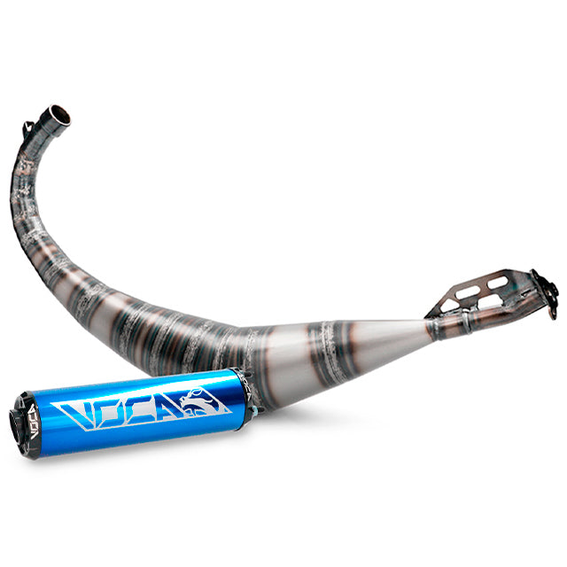 Escape Minarelli AM6 VOCA Rookie 50/70cc (CE) - silenciador azul