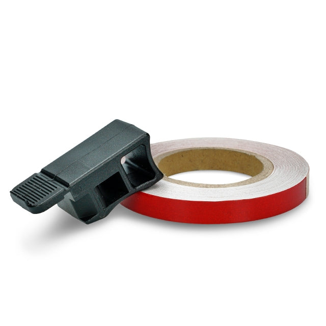 Cinta adhesiva para llanta con aplicador Allpro, rojo