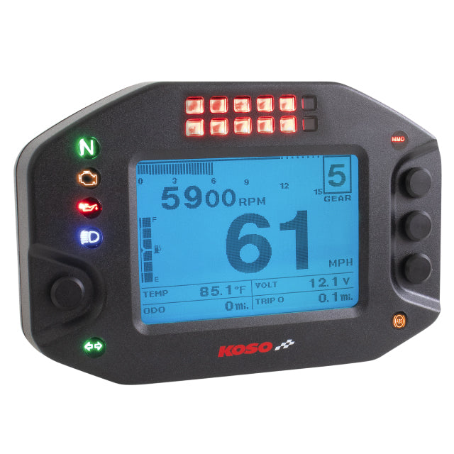 Marcador completo multifunción RS2 Koso pantalla LCD